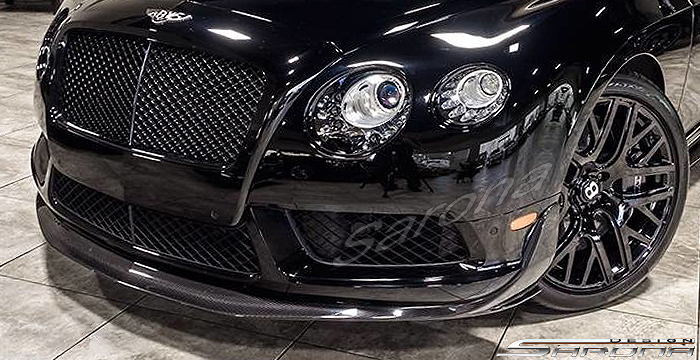 Custom Bentley GT  Coupe Front Lip/Splitter (2016 - 2017) - $980.00 (Part #BT-015-FA)